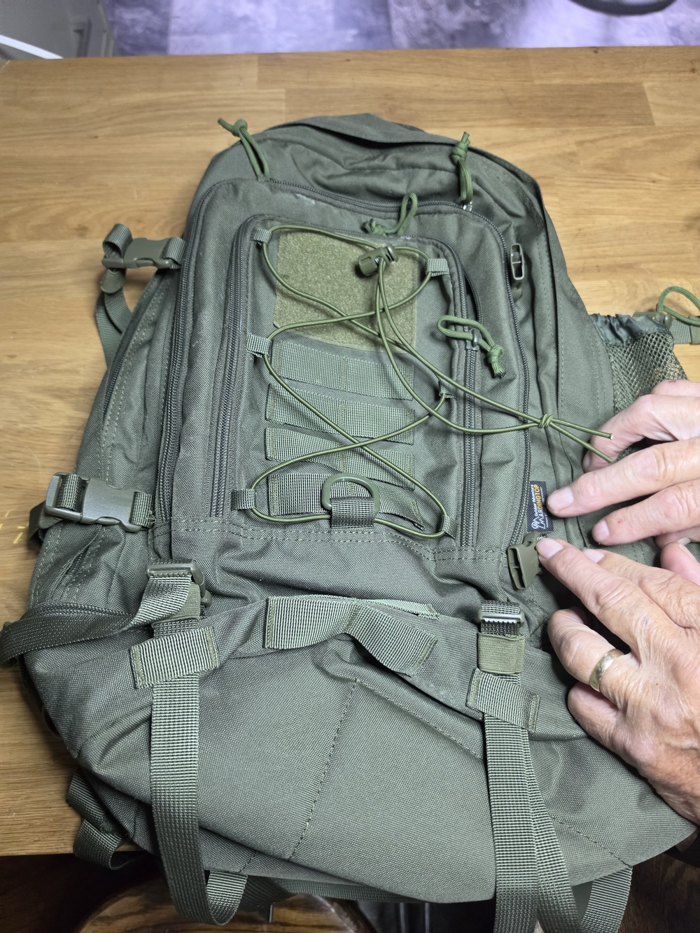 Mardington Army Green Tactical Backpack